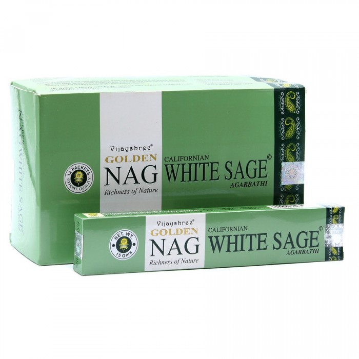 Golden Nag White Sage 15gr Αρωματικά στικ